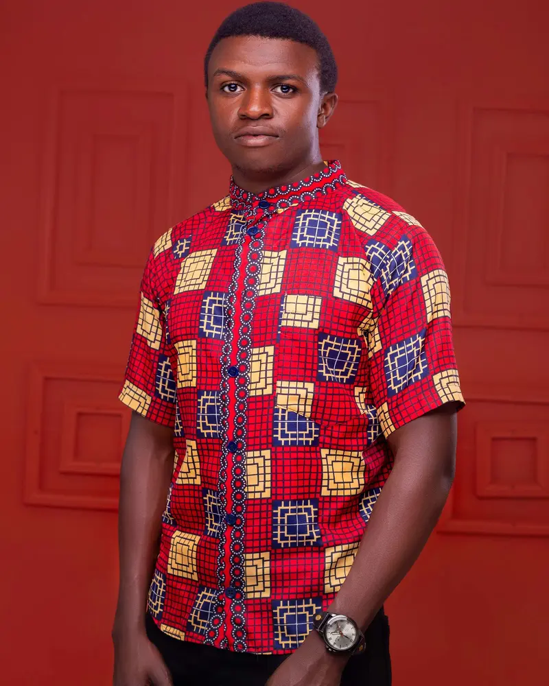 Chemise wax manches courtes
