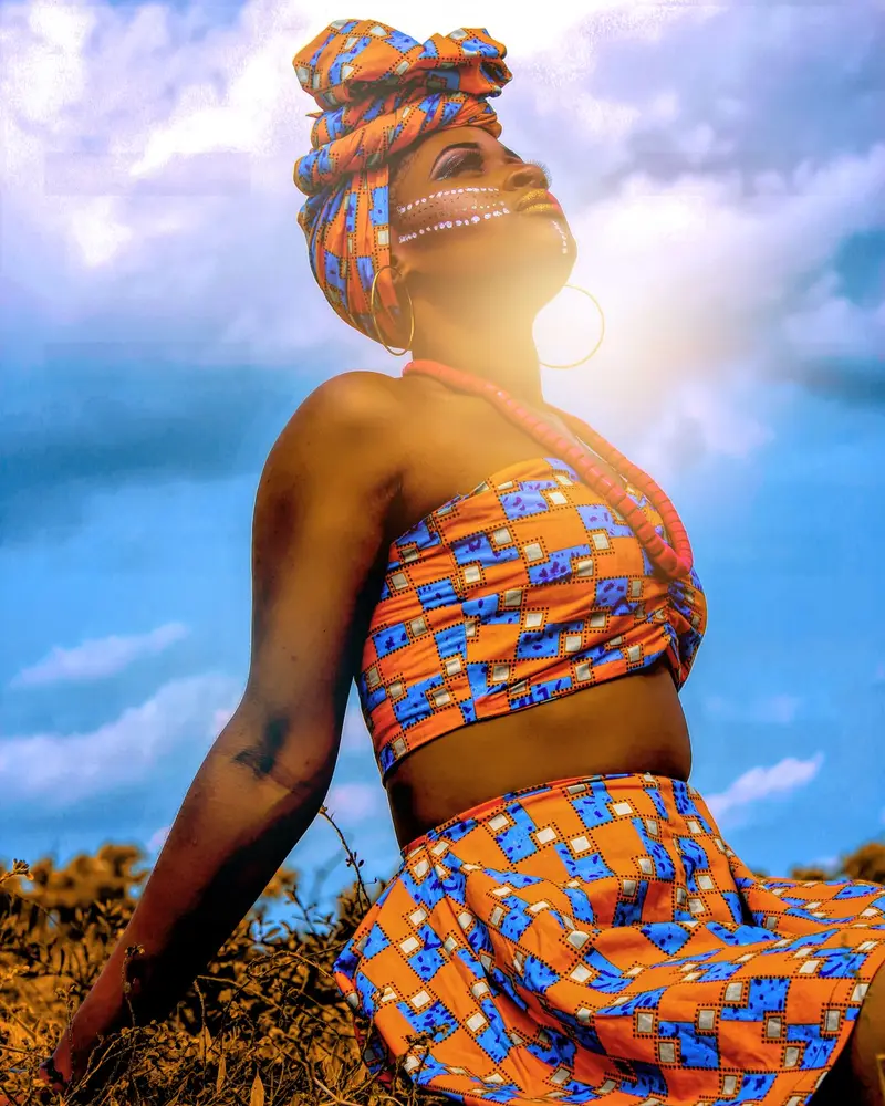 Ensemble crop top et jupe