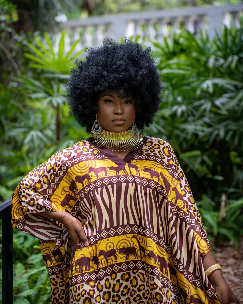Kaftan femme ample